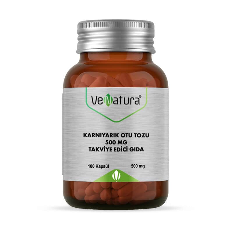 Venatura Black Herb Powder Food Supplement 100 capsules - 1