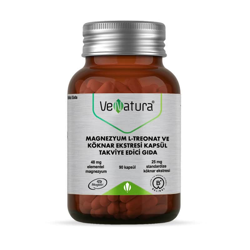 Venatura Magnesium l-threonate And Fir Extract Capsule Supplementary Food 90 capsules - 1