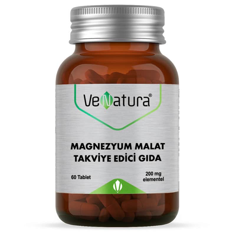 Venatura Magnesium Malate Supplement Food 60 tablets - 1