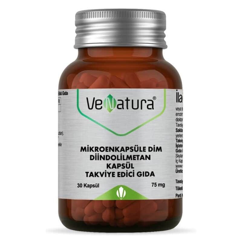 Venatura Microencapsulated Dim Diindolylmethane Food Supplement 30 capsules - 1