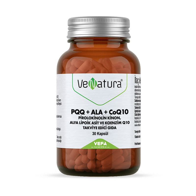 Venatura Pqq+ala+coq10 food Supplement 30 capsules