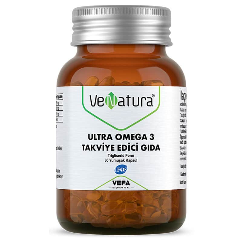 Venatura Ultra Omega 3 food Supplement 60 capsules - 1