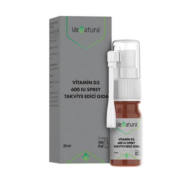 Venatura Vitamin D3 600 iu Food Supplement Spray 20 ml - 1