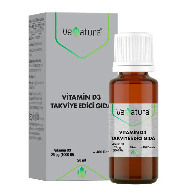 Venatura Vitamin D3 food Supplement 1000 iu 20 drops - 1