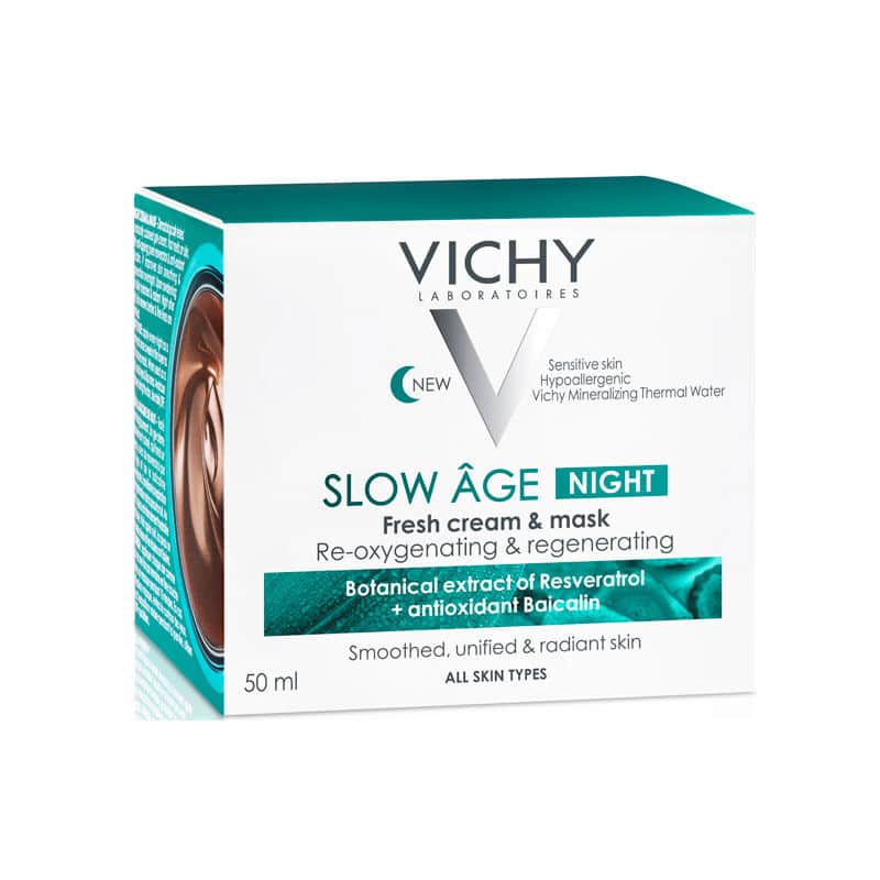 Vichy Slow Age Night Anti-aging Night Care Cream And Mask 50 ml - 2