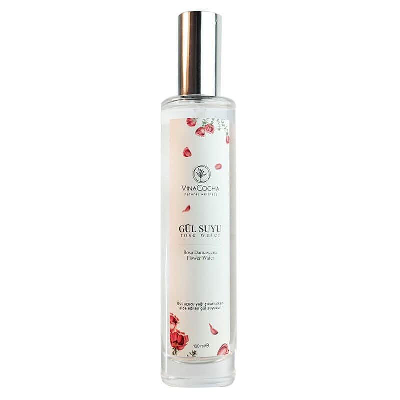 Vinacocha Rose Water 100ml - Pure Hydrating Facial Mist - 1