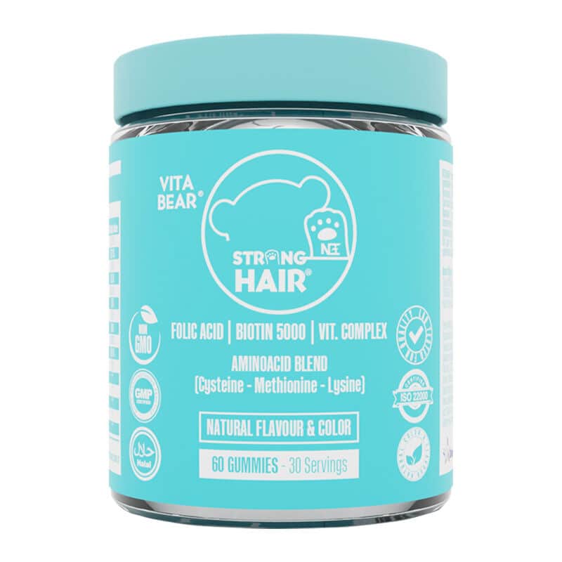 Vita Bear Strong Hair Gummy Vitamin 60 pcs - 1