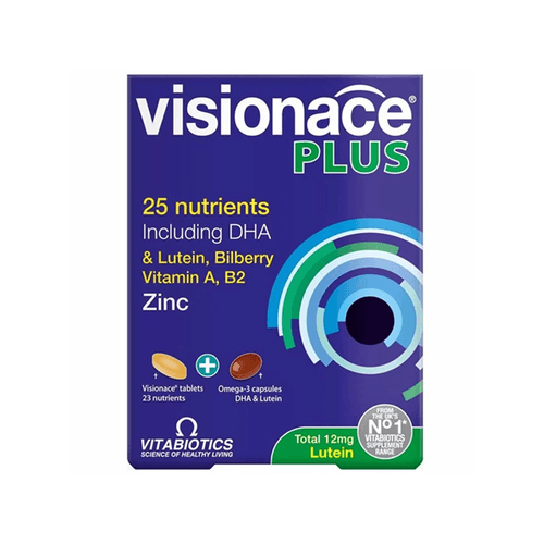 Vitabiotics Visionace Plus 28 tablets And 28 capsules