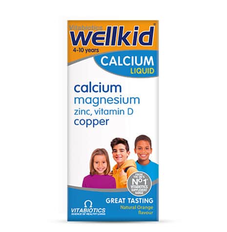 Vitabiotics Wellkid Calcium Liquid Food Supplement 150 ml - 1