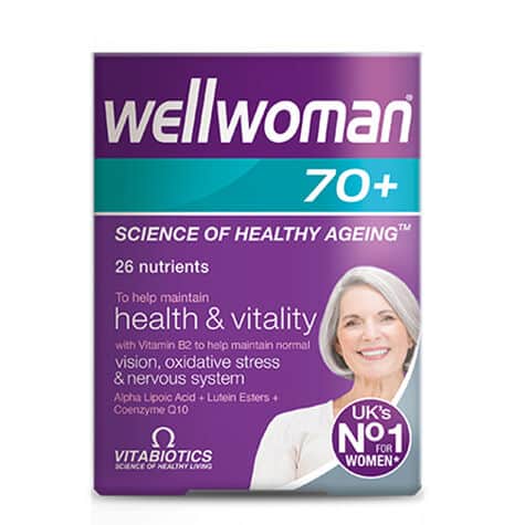 Vitabiotics Wellwoman 70+ Food Supplement 30 tablets - 1