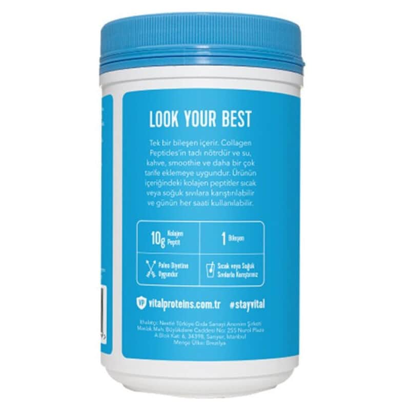 Vital Proteins Collagen Peptides Neutral Taste Supplement Food 284 g - 2