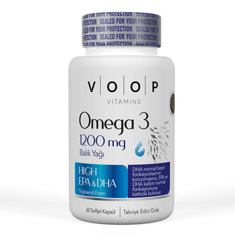 Food Supplement Containing Voop Omega 3 60 capsules - 1
