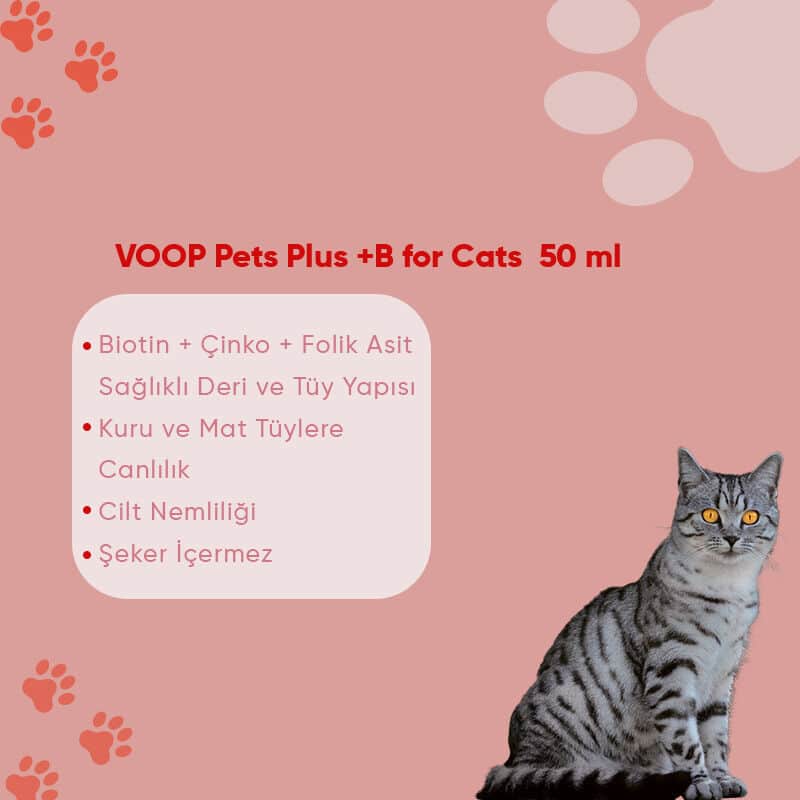 Voop Pet Cat Hair Health Drops 50 ml - 2