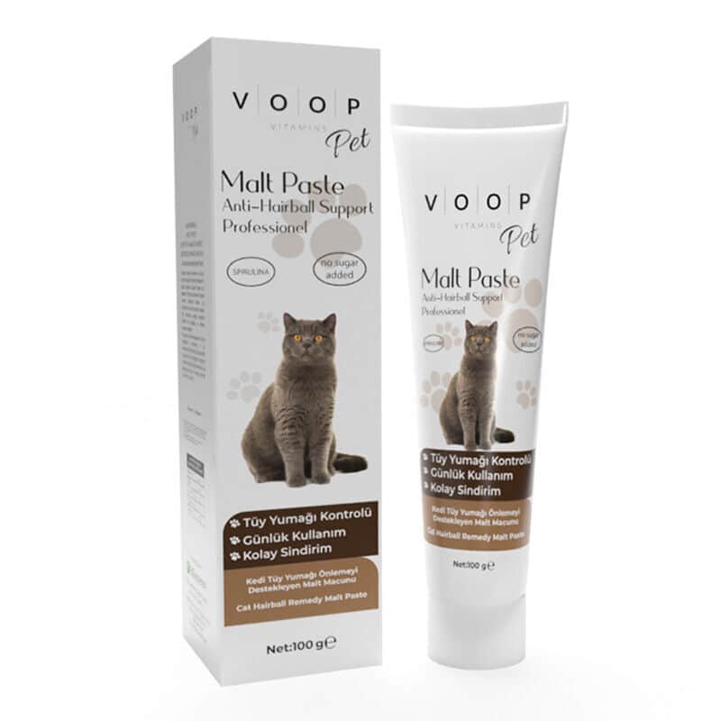 Voop Pet Anti-hairball Malt Paste For Cats 100 gr - 1