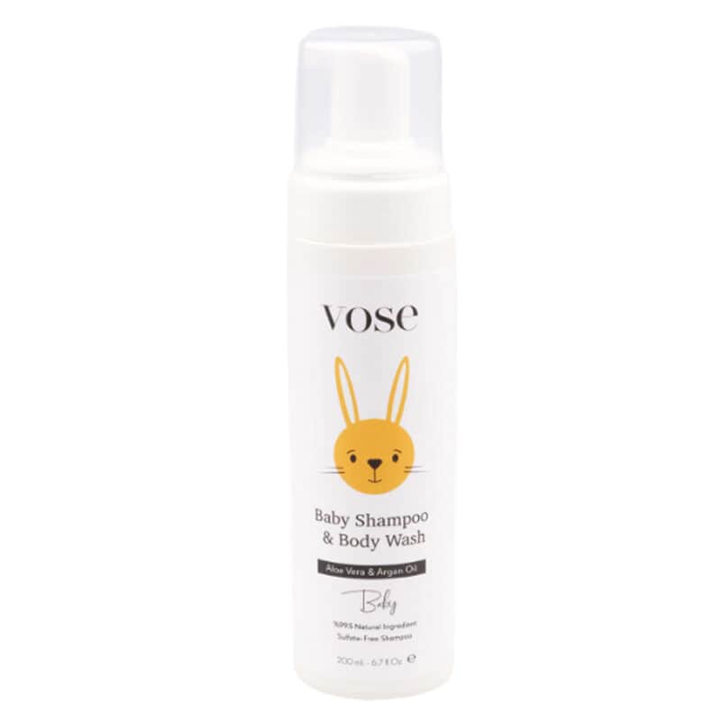 Vose Baby Hair And Body Foam Shampoo 200 ml - 1