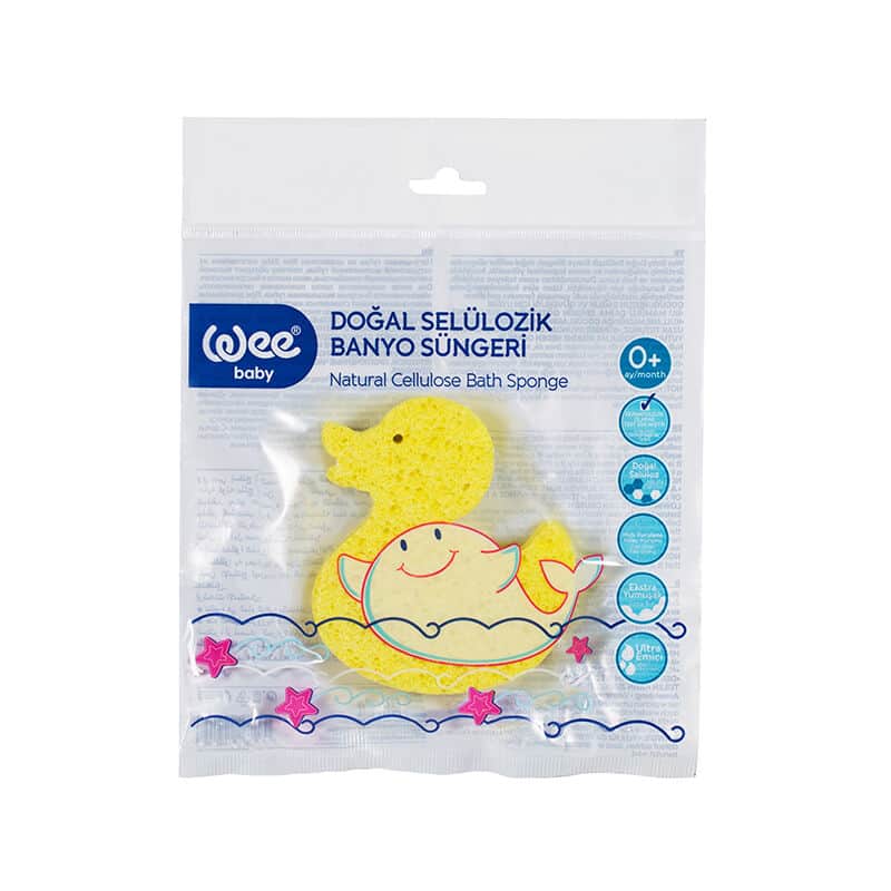 Wee Baby Natural Cellulosic Bath Sponge - 4