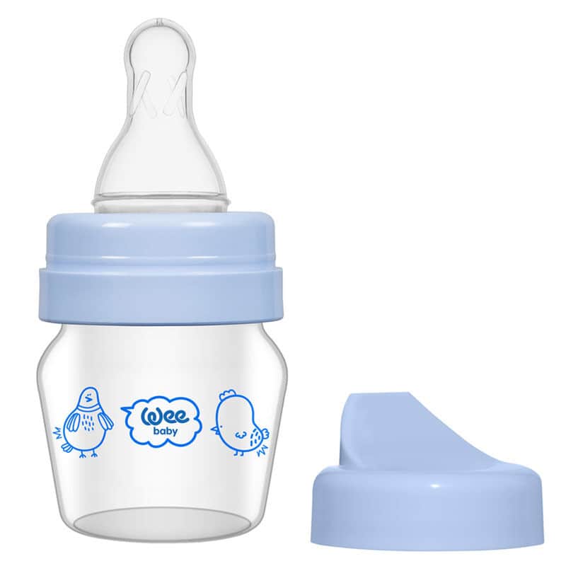 Wee Baby Mini Glass Drinking Cup Set 30 ml - 1