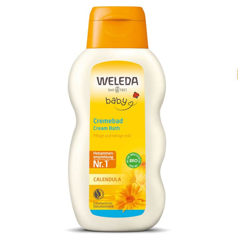 Weleda Calendula Organic Cleansing And Moisturizing Bath Cream 200 ml - 1