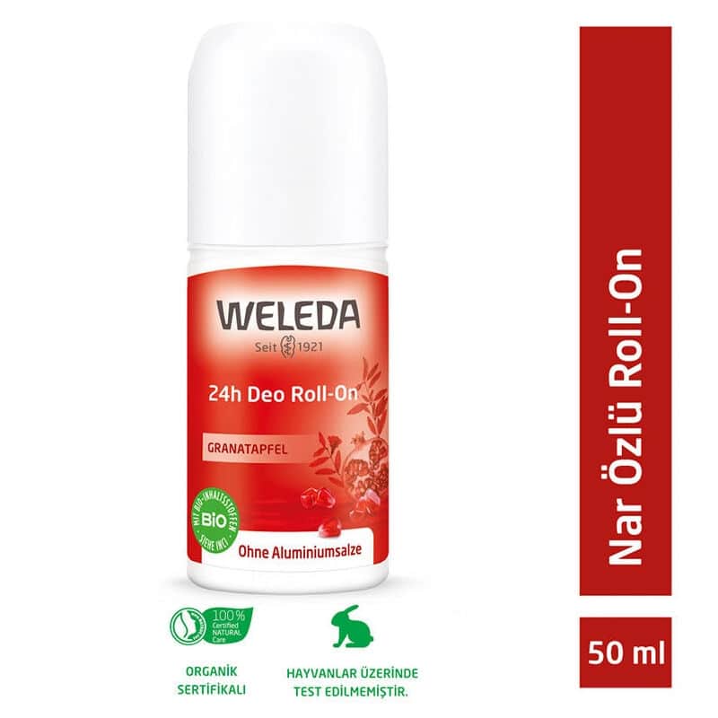 Weleda Pomegranate Extract Roll On Deodorant 50 ml - 2