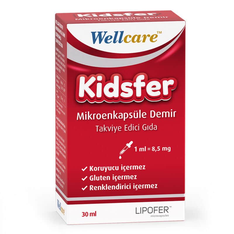 Wellcare Kidsfer Microencapsulated Iron Supplement Food 30 ml - 1