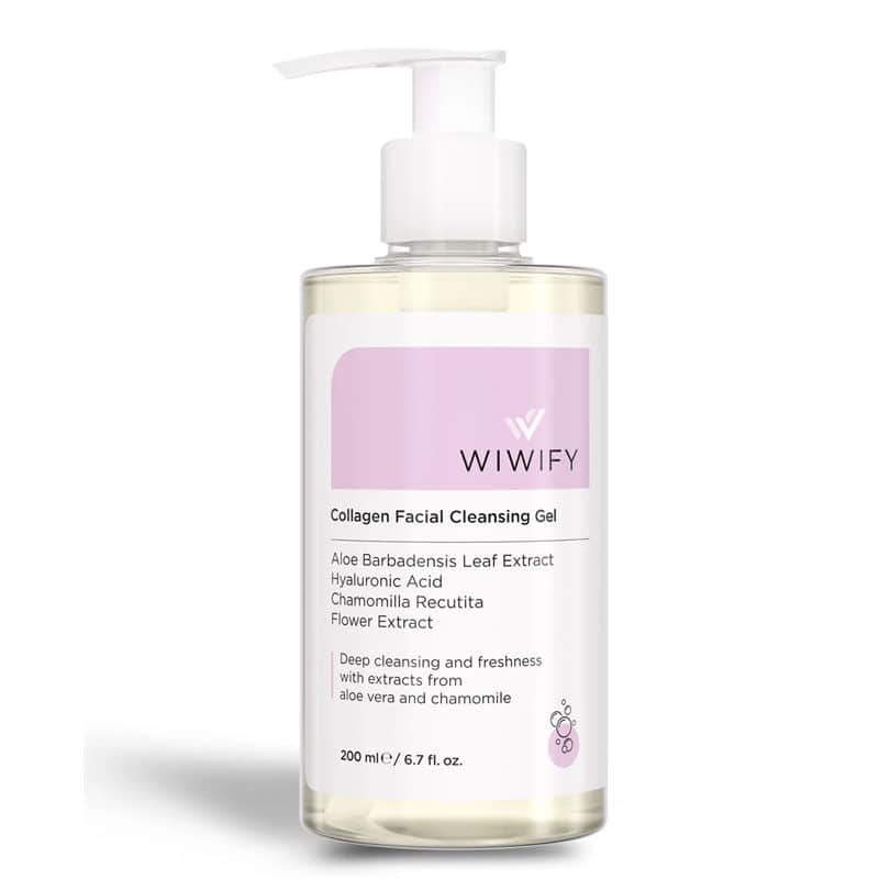 Wiwify Aloe Vera And Chamomile Purifying Facial Cleansing Gel 200 ml - 1