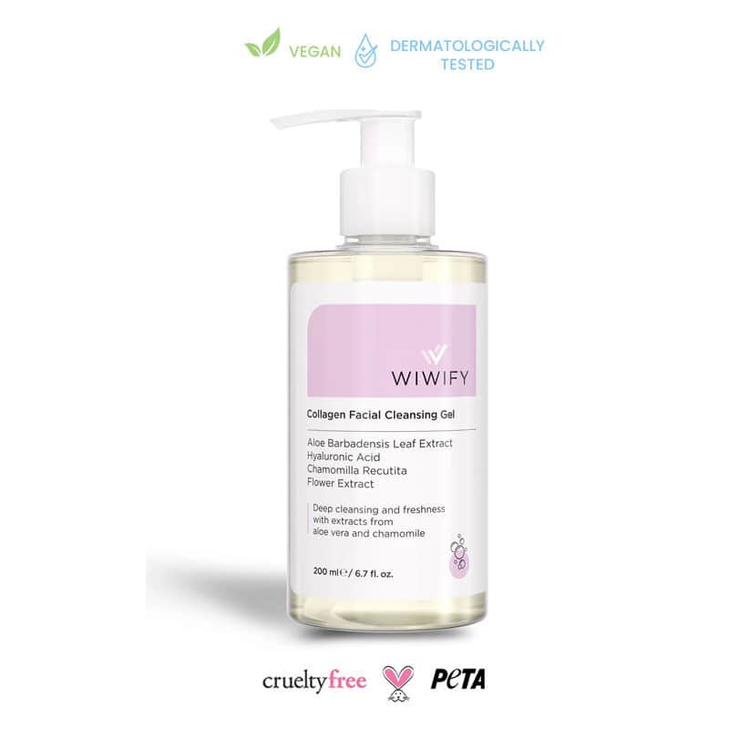 Wiwify Aloe Vera And Chamomile Purifying Facial Cleansing Gel 200 ml - 2