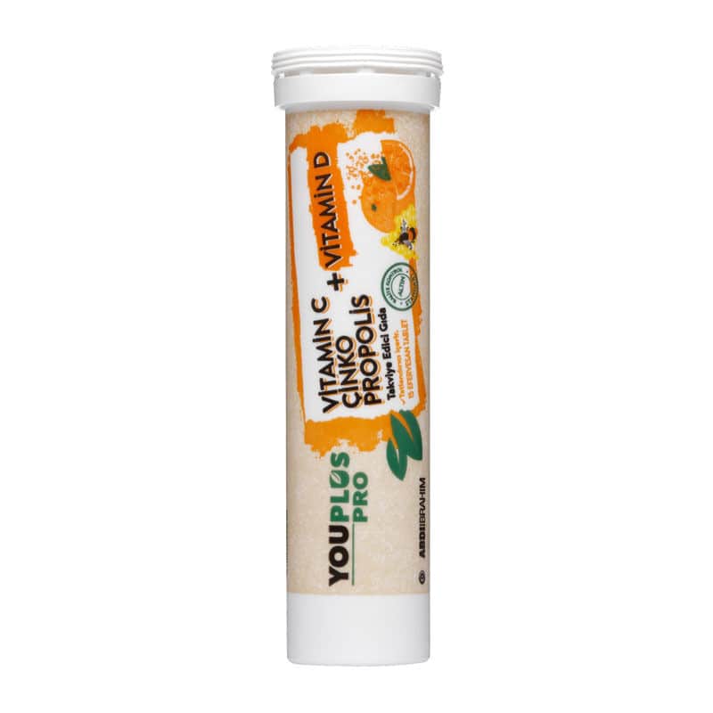 Youplus Pro Vitamin C Zinc Propolis Supplementary Food 15 tablets - 2