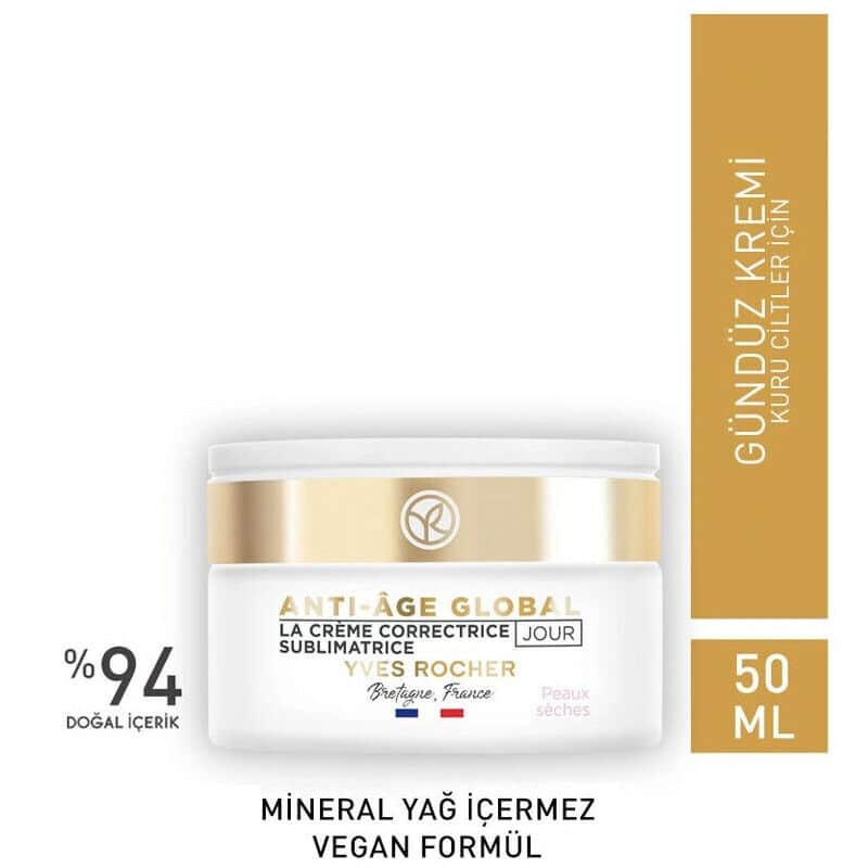 Yves Rocher Anti Age Global Day Cream 50 ml - 2