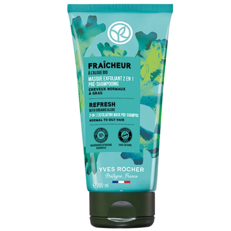 Yves Rocher Purifying 2 in1 hair Peeling And Mask 200 ml