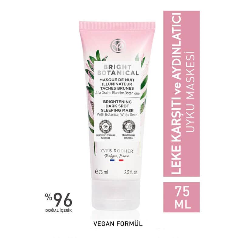 Yves Rocher Bright Botanical Anti-spot Brightening Sleeping Mask 75 ml - 2