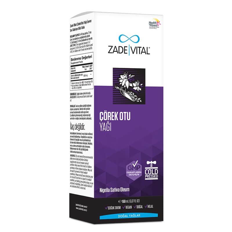 Zade Vital Black Cumin Oil 150 ml - 3