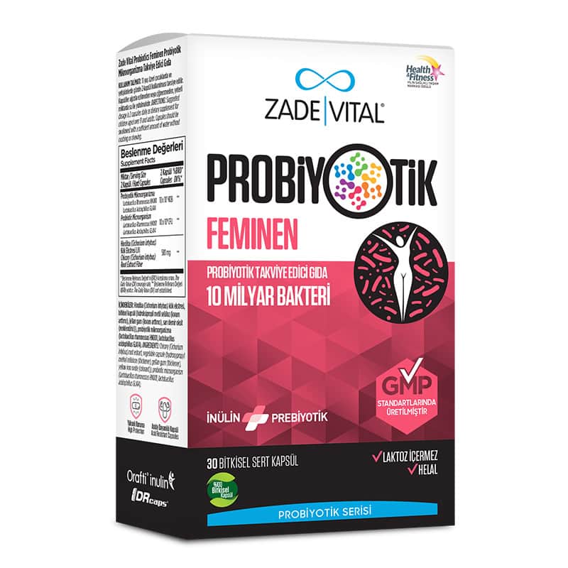Zade Vital Probiotic Feminine 30 capsules - 1