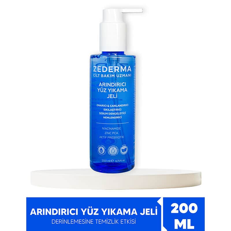 Zederma Face Wash Gel For Oily, Acne Prone And Sensitive Skin 200 ml - 2