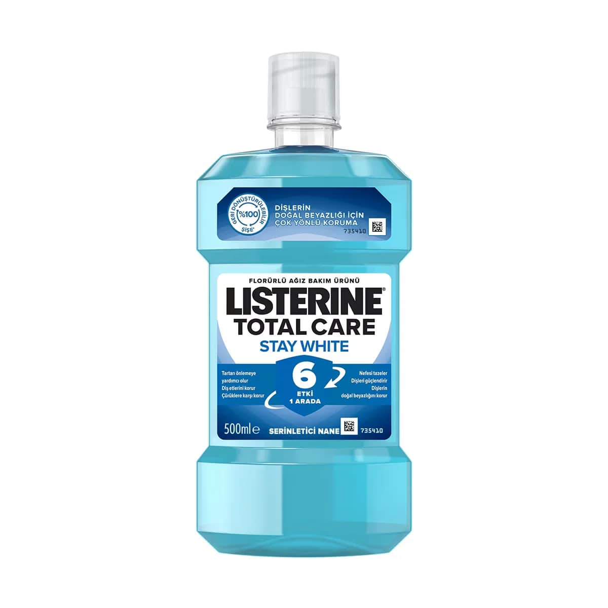 Listerine Stay White Refreshing Mint Oral Care Product 500 ml