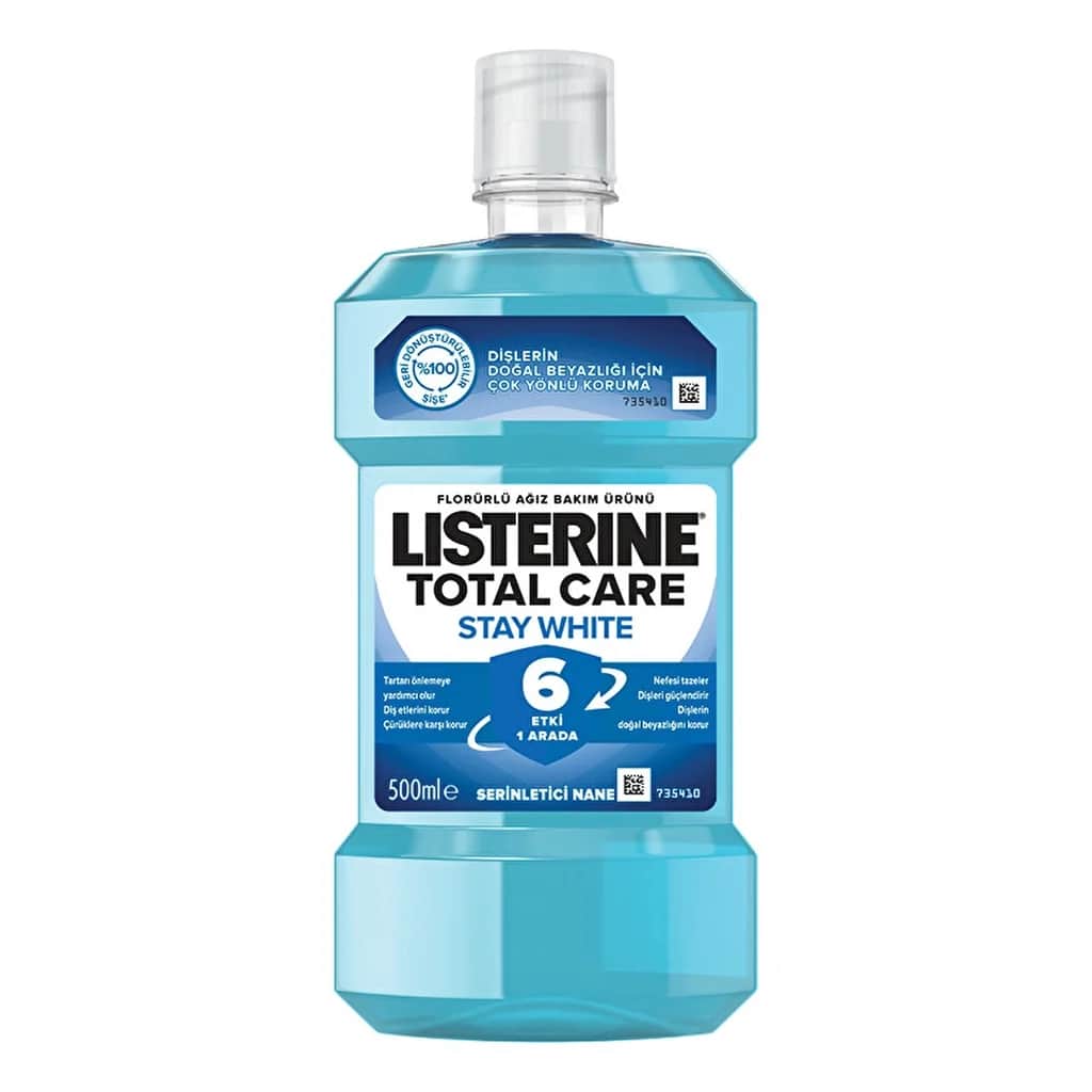 Listerine Stay White Refreshing Mint Oral Care Product 500 ml
