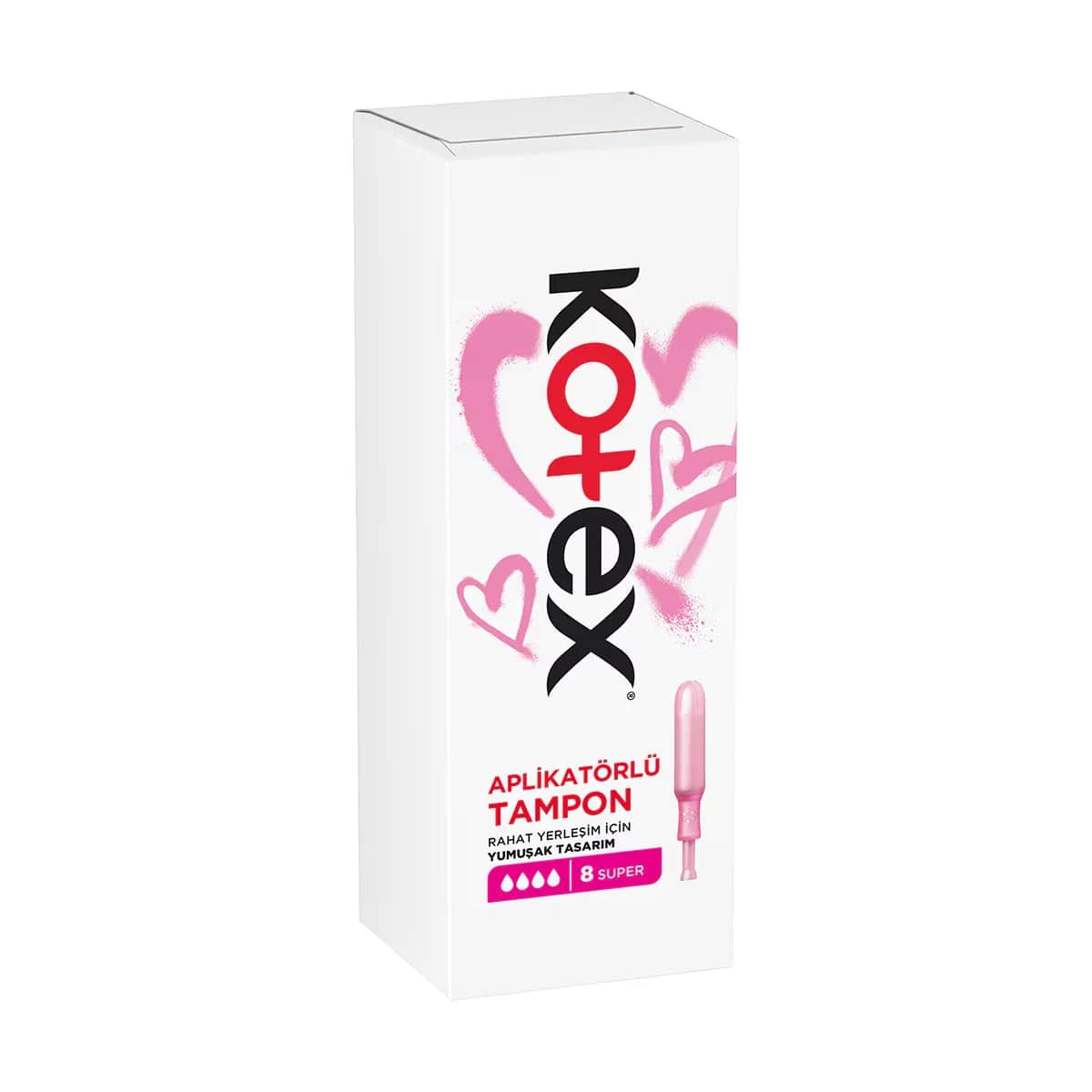 Kotex Applicator Tampon Super 8 Pack