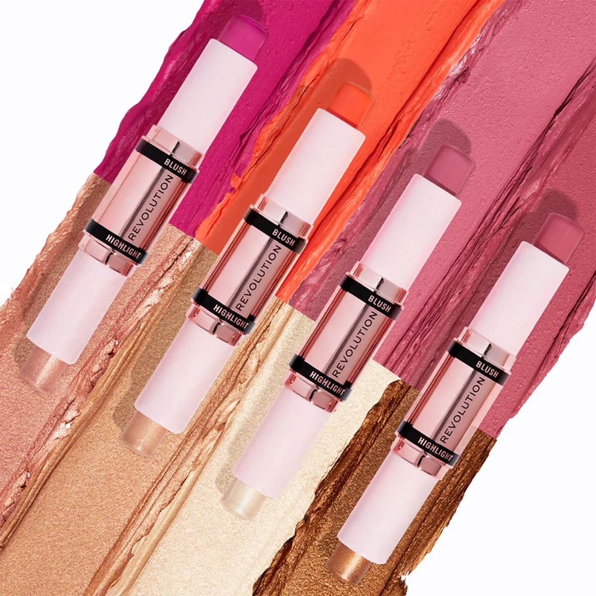 Revolution Blush And Highlight Stick Champagne