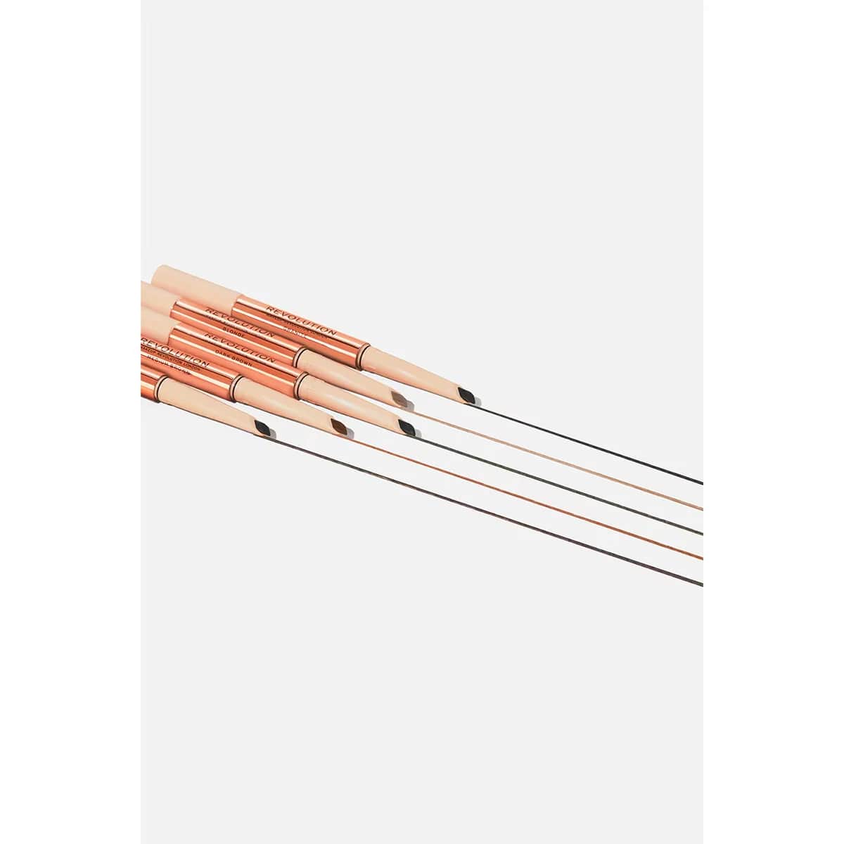 Revolution Fluffy Brow Duo Brow Pencil And Brow Mascara Medium Brown