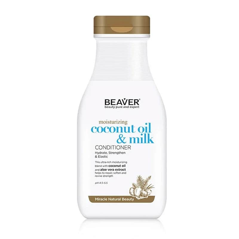 Beaver Coconut Oil Milk Moisturizing Hair Care Cream 350 ml
