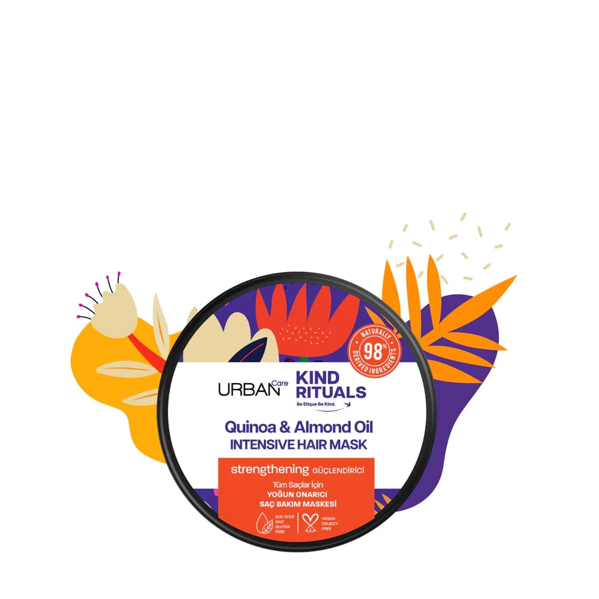 Urban Care Kind Rituals Hair Mask Quinoa&almond 230 ml