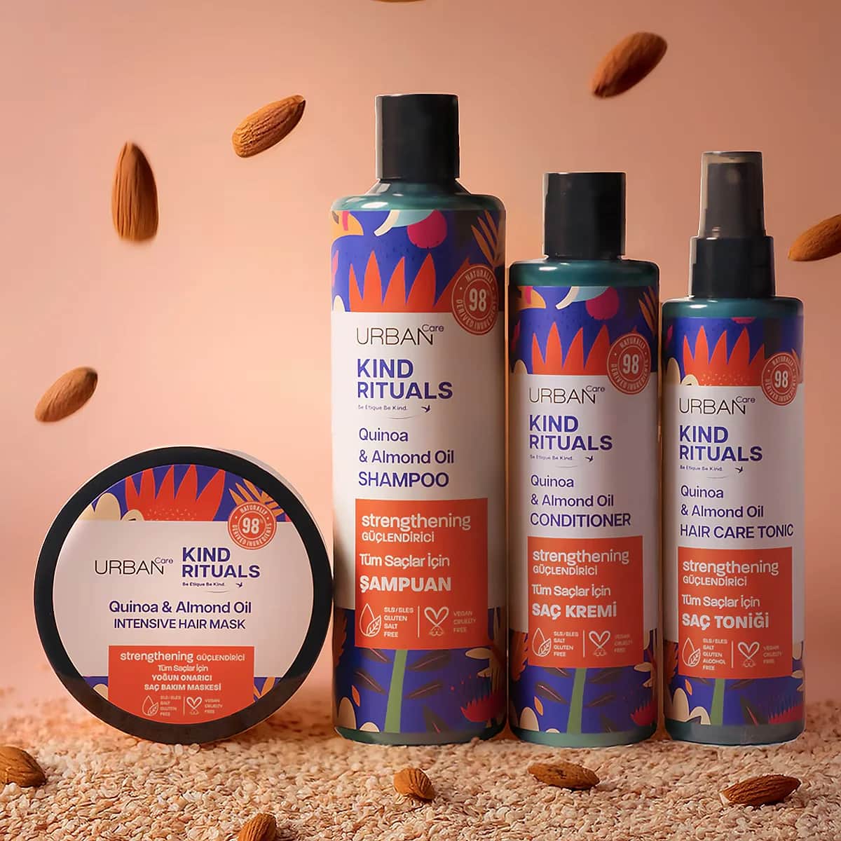 Urban Care Kind Rituals Hair Mask Quinoa&almond 230 ml