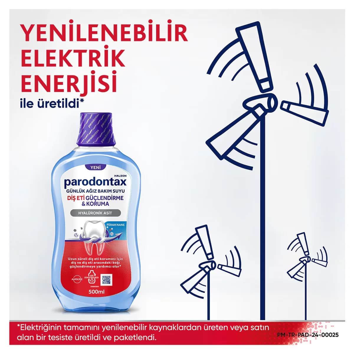 Parodontax Mouthwash Gum Power & Protection 500 ml