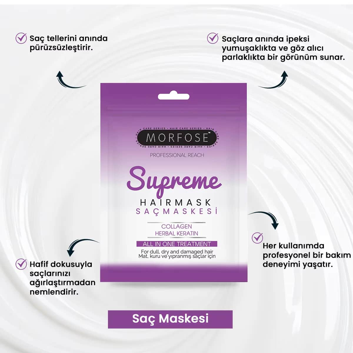Morfose Supreme Hair Mask Travel Size 25 ml