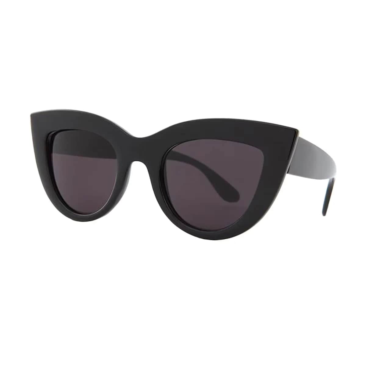 Aqua Di Polo Sunglasses Women Black Bold Cat Eye Apsp045500