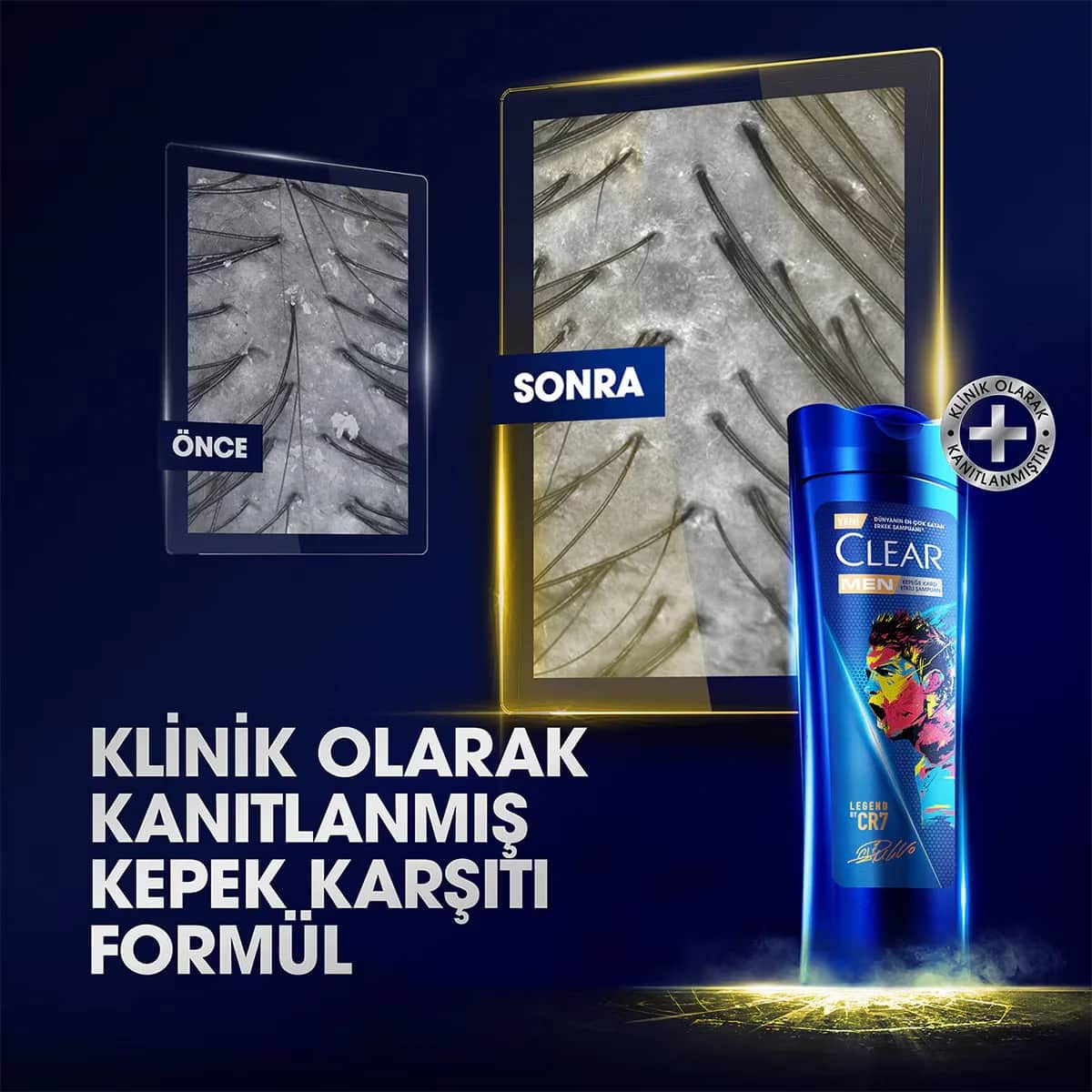 Clear Men Shampoo Legend By CR7 Cristiano Ronaldo 350 ml