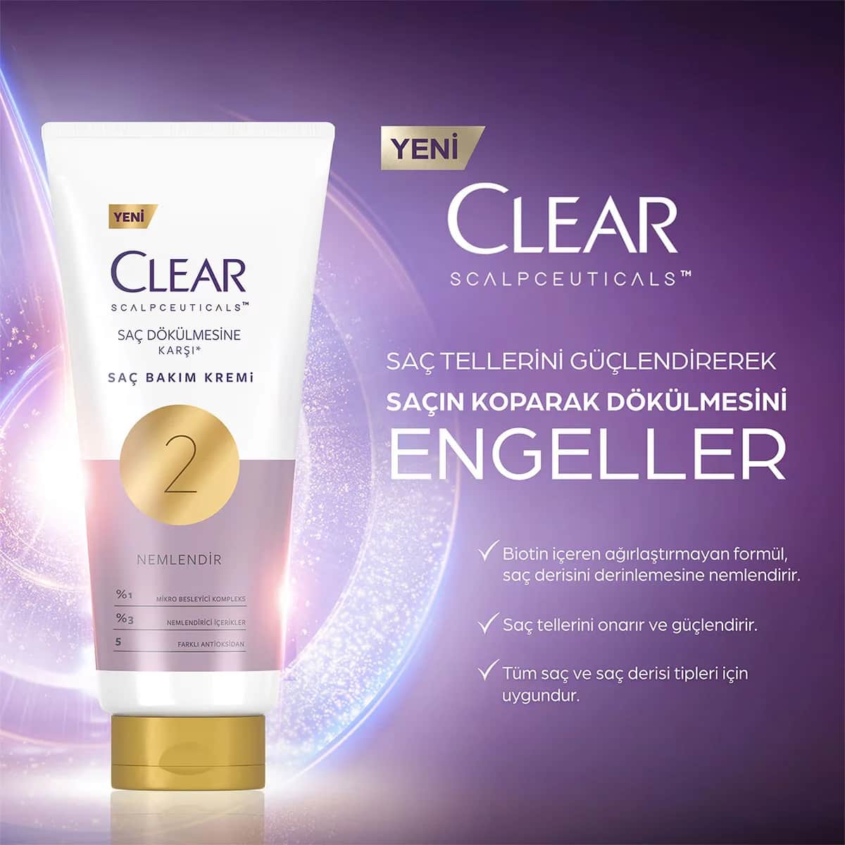 Clear Hair Care Cream Anti-Loss 170 ml