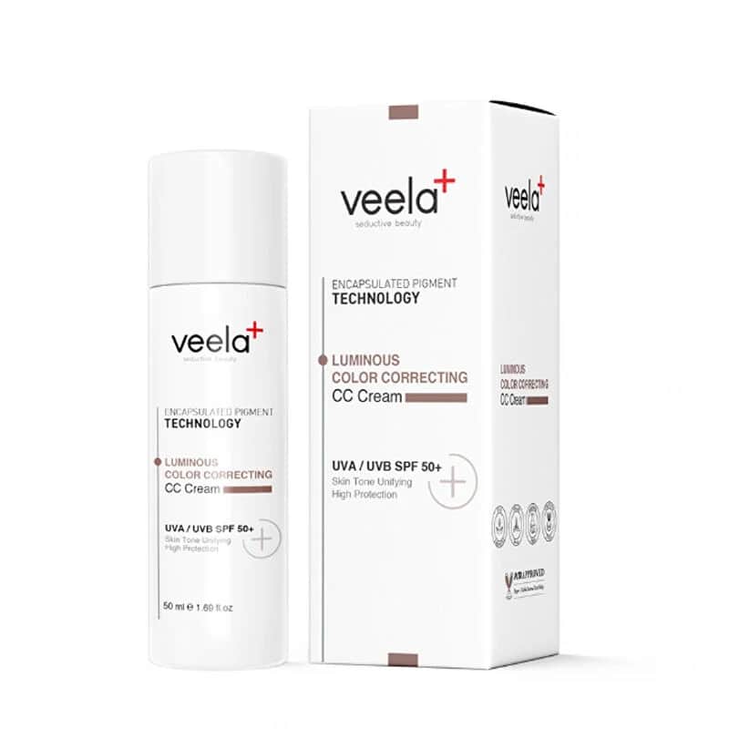 Veela Concealer Skin Tone Equalizer And Anti-blemish Luminous Color Corrector cc Cream Spf50+ 50 ml
