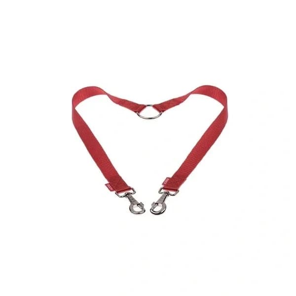 Doca DP35-02591 Red Woven Fabric Double Travel Strap 2.5x50cm