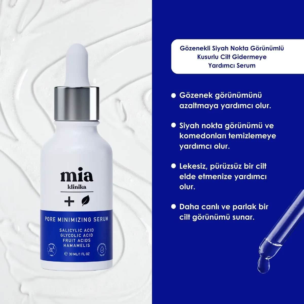 Mia Klinika Pore Blackhead Acne Removal Helping Serum 30 ml