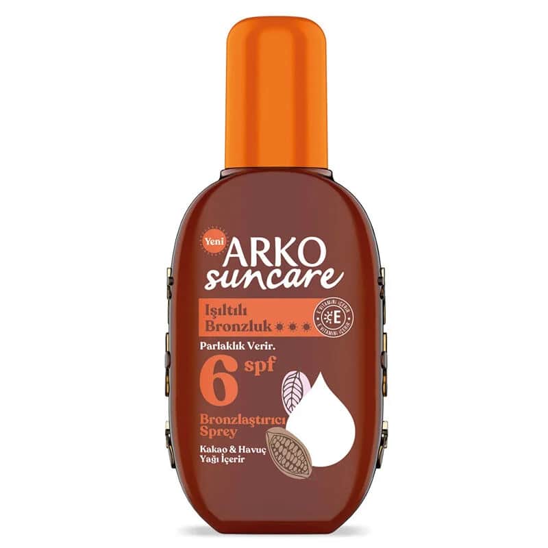 Arko Sun Care Spf 6 bronzing Spray 220 ml